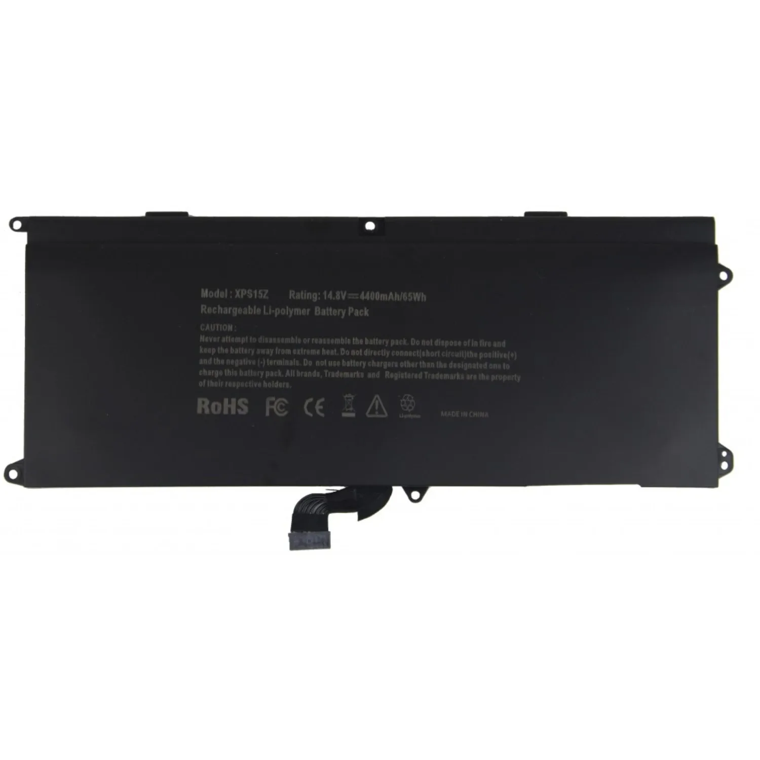 Battery for Dell XPS 15Z, 15Z-5834El, 15Z-7502ElS, 0HTR7, 0NMV5C, NMV5C, CN-075WY2, 075WY2, 20110 - 14.8V