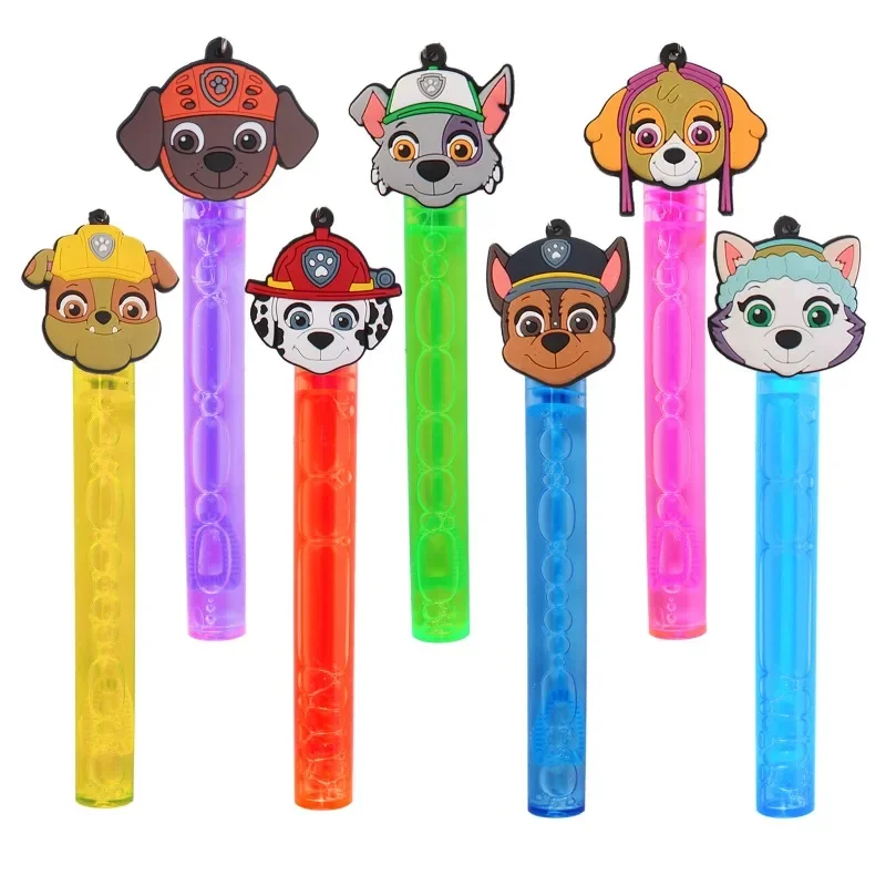 Neuer Paw Patrol Seifenblasenstab Tragbarer Cartoon-Seifenblasenstab für Kinder Outdoor-Partyspielzeug Sommer-Seifenblasenstab Geschenk für Kinder