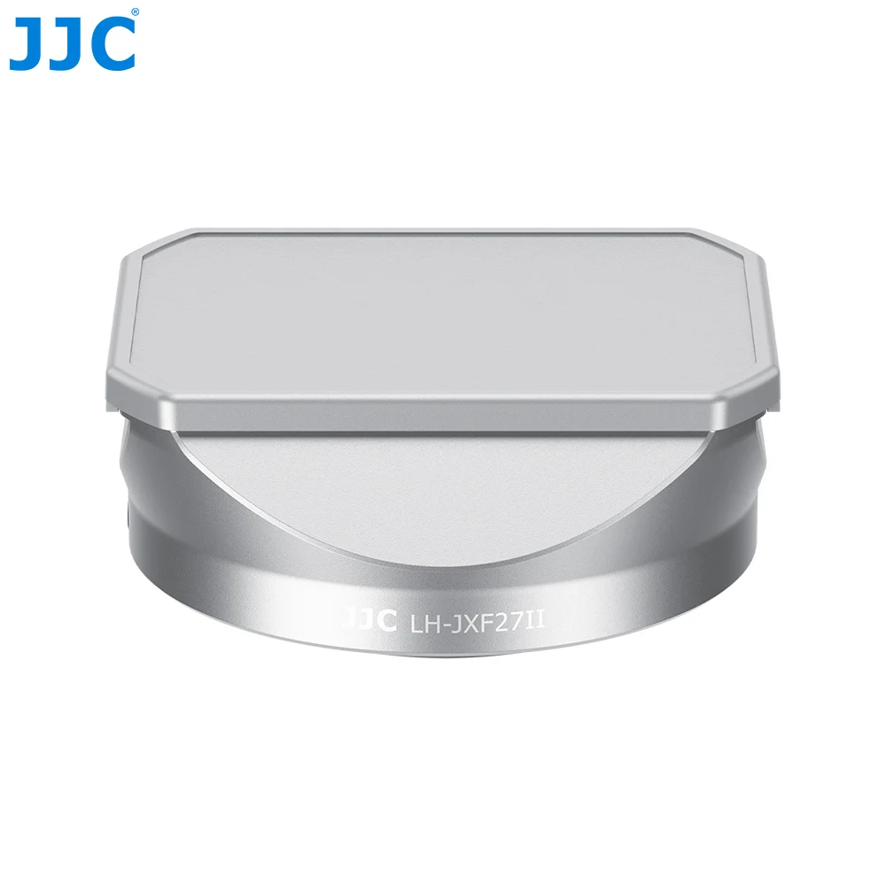 JJC Gegenlichtblende für Fujifilm XF 27mm f/2.8 R WR Objektiv, XF 23mm F2.8 R WR Objektiv mit Objektivkappe ersetzt LH-XF27 Gegenlichtblende – Detail 1