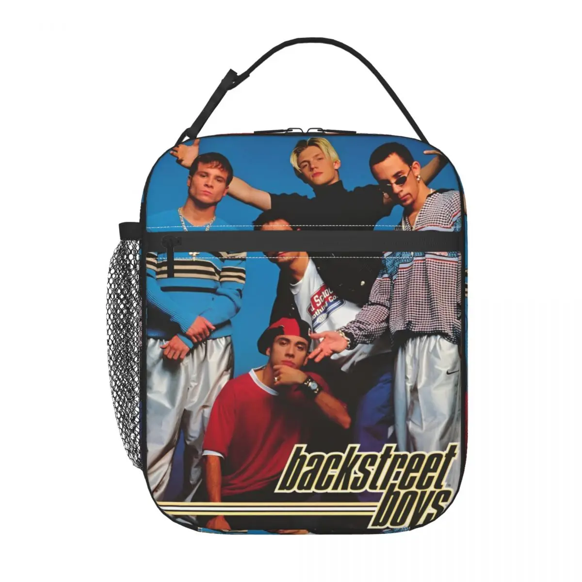 Backstreet Boys Fan Gift Product Insulated Lunch Bag For School Storage Food Boxes Portable Cooler Thermal Lunch Box