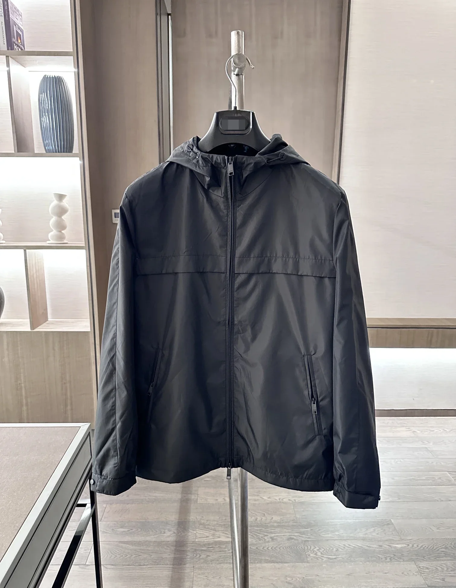 

2024 DIKU 2024 Spring/Summer New Product Men's Jacket Windbreaker Coat Black M-xL