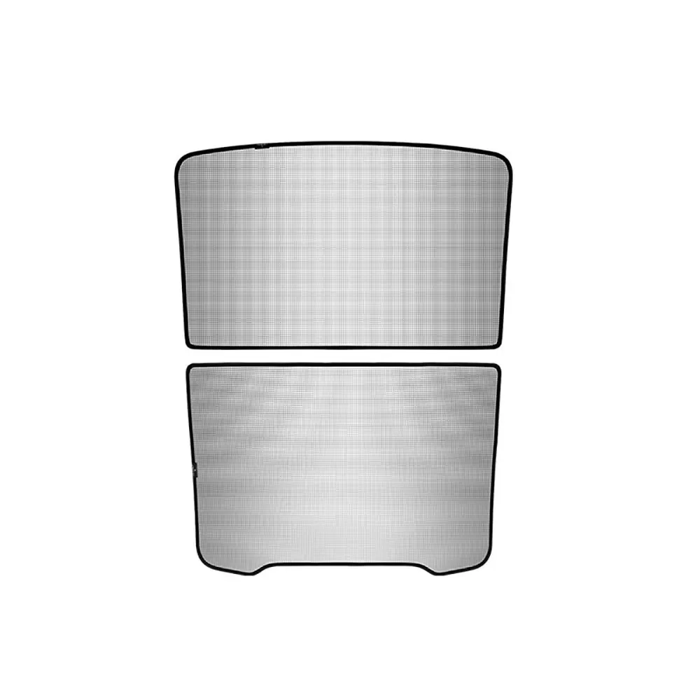 ترقية جديدة مشبك قماش الجليد ظلال الشمس ل تسلا نموذج Y Juniper 25-26 ظلة الجبهة الخلفية فتحة سقف كوة الملحقات