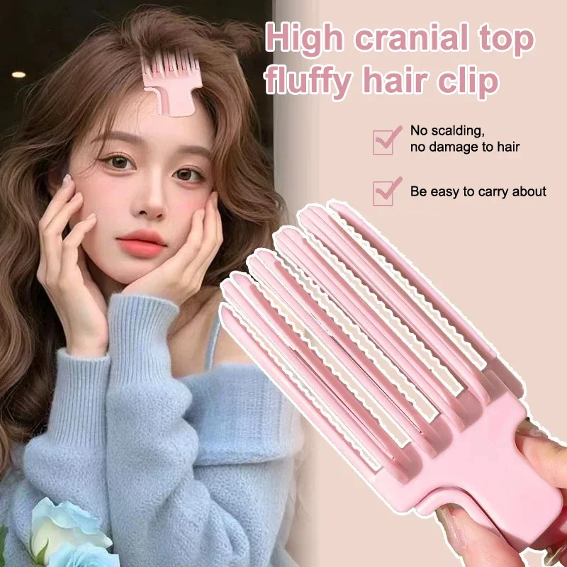 Flauschige Haarnadel Curling Pony Clips Haarwurzeln Volumizing Haar Clips Frauen Curling Feste Form Clips Mode Volumen Haar Roller