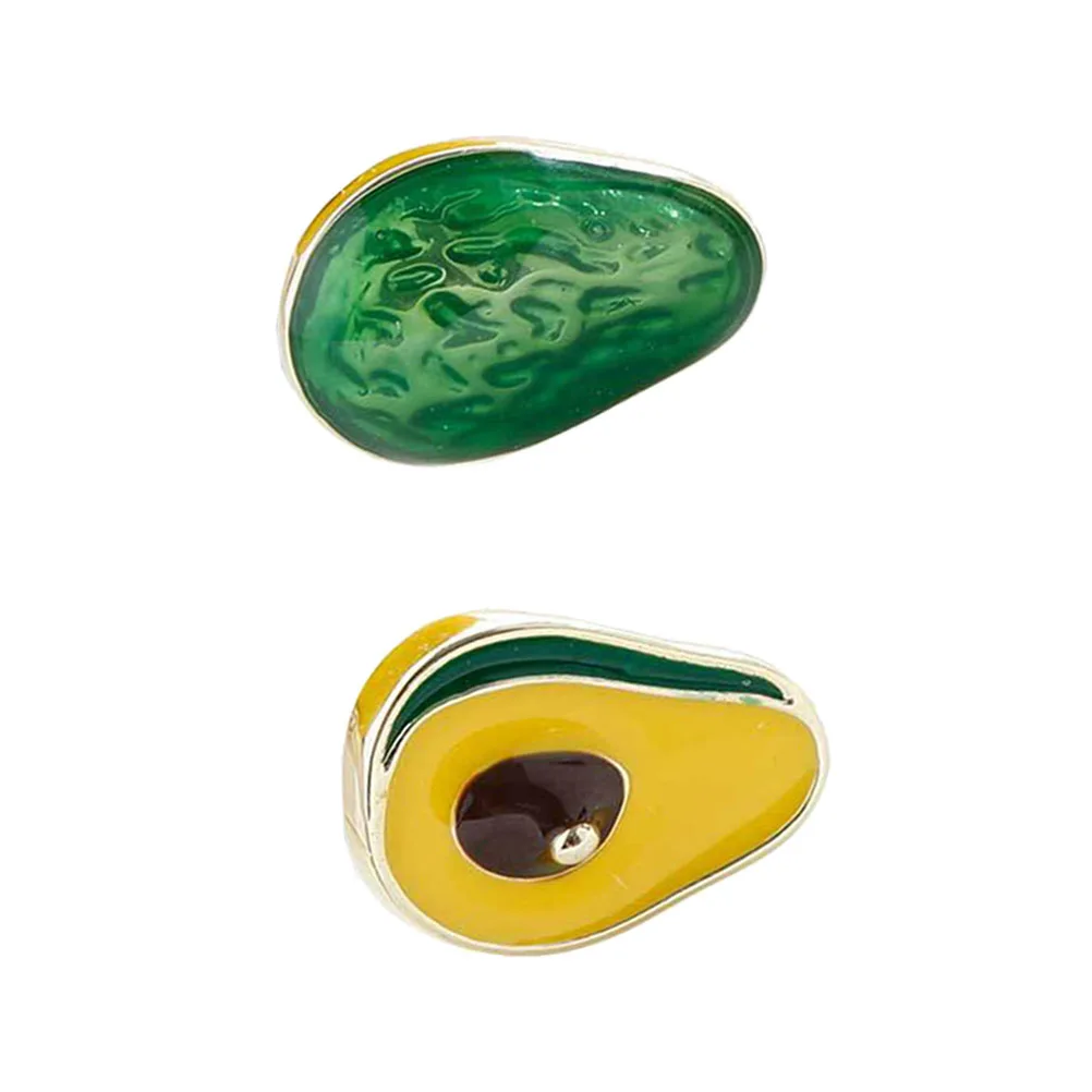

Green Avocado Earrings Creative Fashion Design Originality Sense Durable Long Lasting Jewelry Stylish Earrings