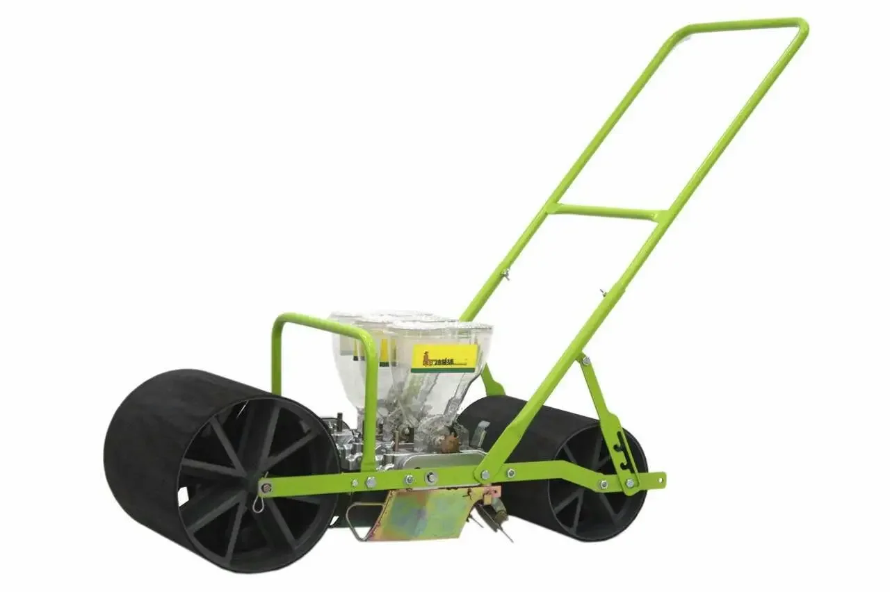 Mini garden vegetable Seeder machine hand push planter