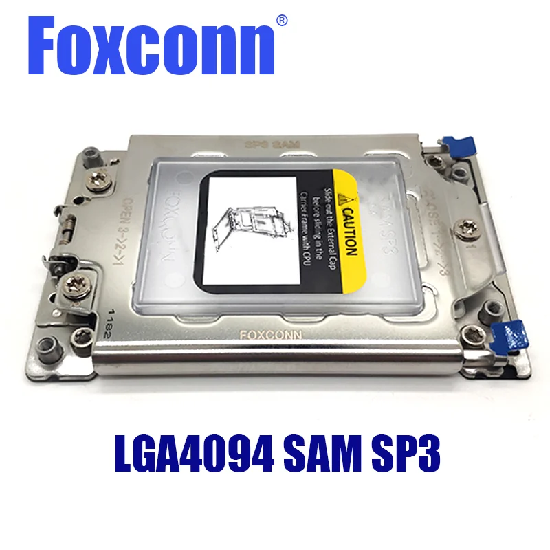 

Foxconn Оригинал 100% Новый для кронштейна сокета процессора LGA4094 SAM SP3 Материнская плата Защита основания процессора Подставка Высококачественная железная пластина