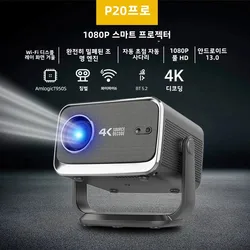 2025 Vivicine P20 Pro Smart Android 13 Full HD 1080P proyector de videojuegos para cine en casa, enfoque automático, Keystone automático, proyector de estilo libre