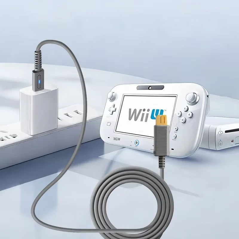 12cm/1,8M Typ-C 45W PD Ladekabel für Wii U Konsole USB-C Stromversorgungskabel (mit LED-Anzeigeleuchte) – Detail 3