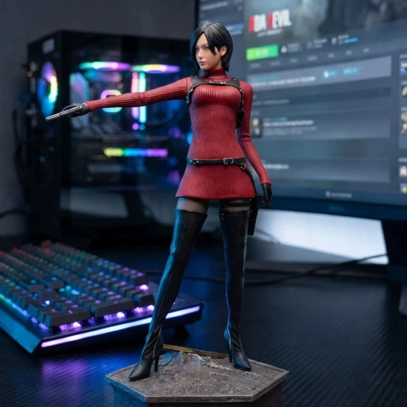 

New 32cm Resident Evil Gk Figure Ada Wong Zombie Hunter Game Movie Collectible Statue For Adult Collectors Desktop Fans