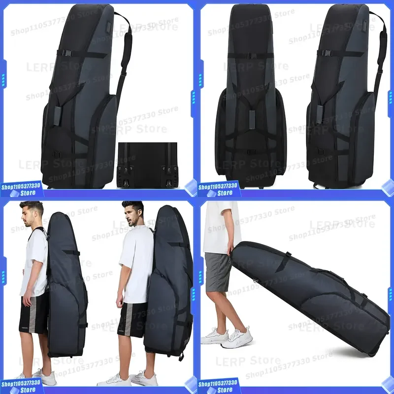 1800D Oxford Golf Bag Portable Tote for Outdoor Sports Durable Ball Carrier Cross Border Hot Selling Large Capacity Storage