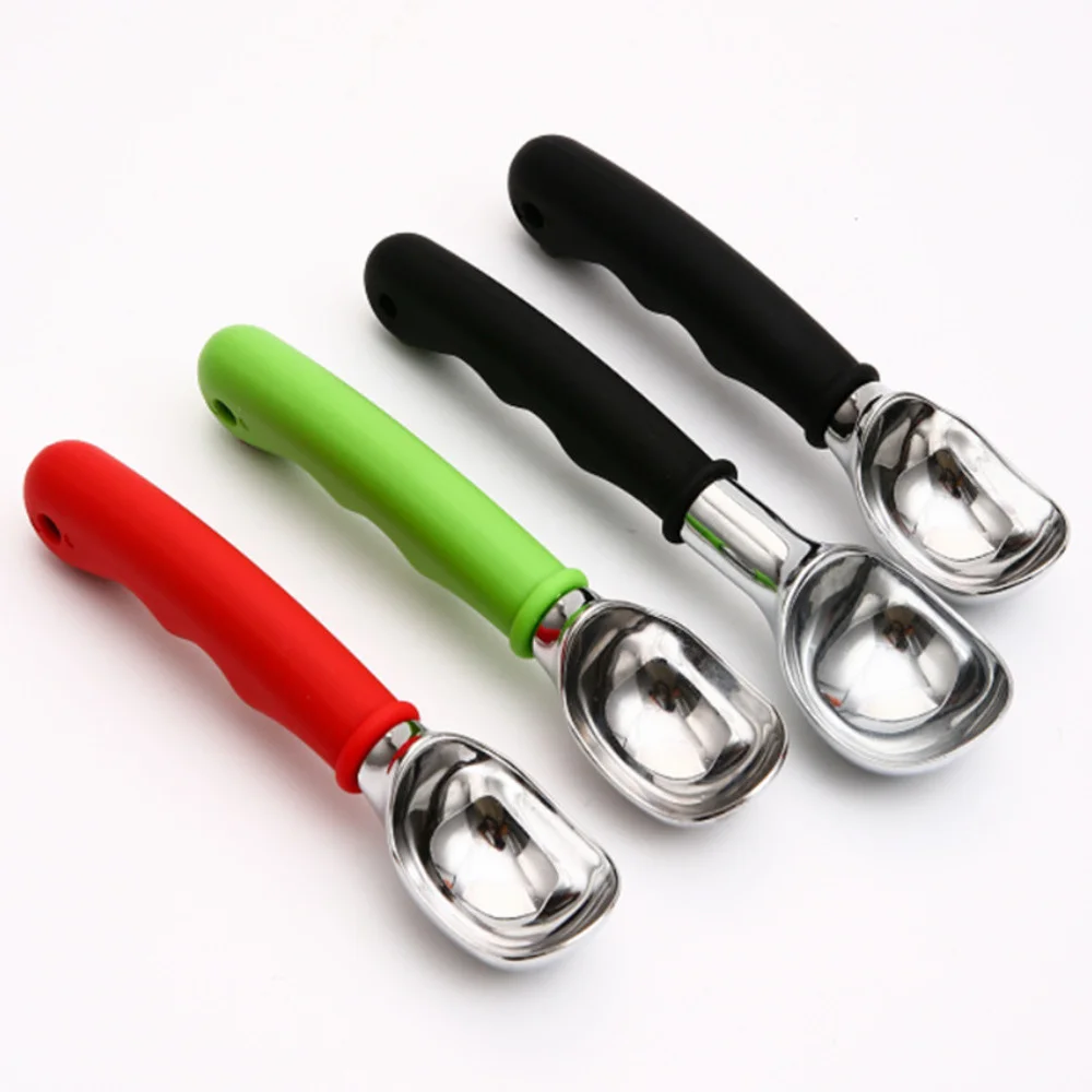 50pcs Zinc Alloy Cookie Spoon Potato Spoon Ice Cream Scoop Premium Durable Nontoxic Solid Ice Cream Scoops Melon Baller