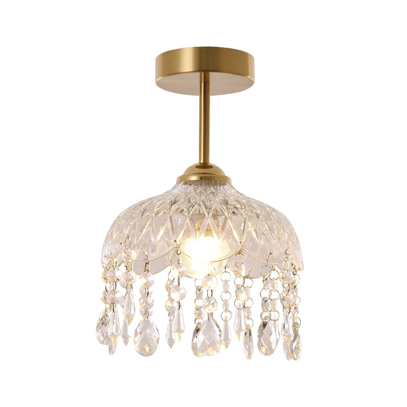 lumieres-d'allee-en-cristal-eclairage-d'entree-de-couloir-plafonnier-moderne-et-minimaliste-balcon-atmosphere-francaise-petit-lustre