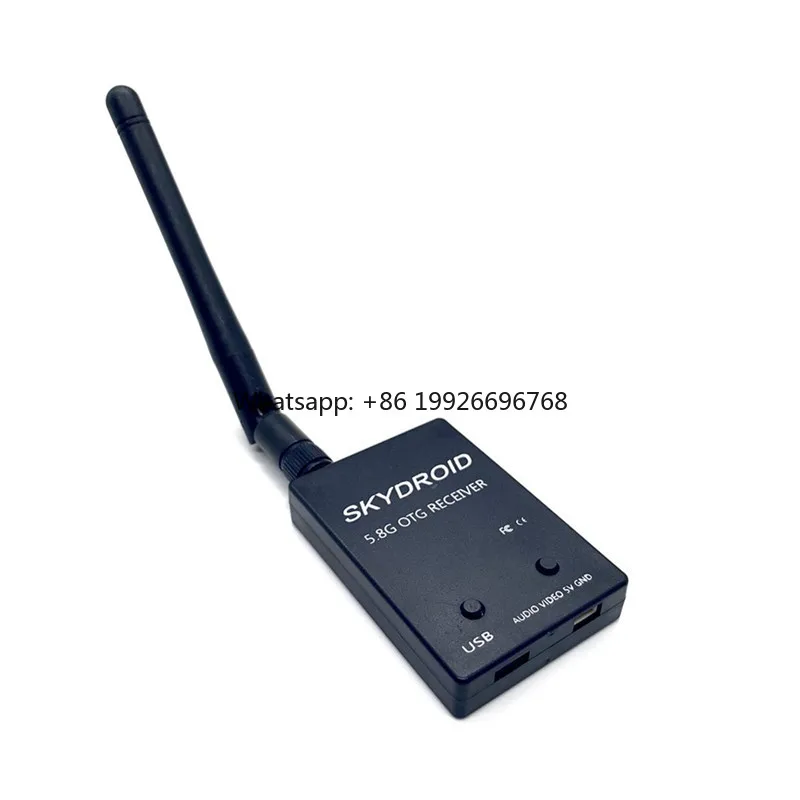 

Skydroid 5.8Ghz 150CH True Diversity FPV Receiver for Android Tablets and Smartphones Plastic VR Headset with UVC OTG Montor man