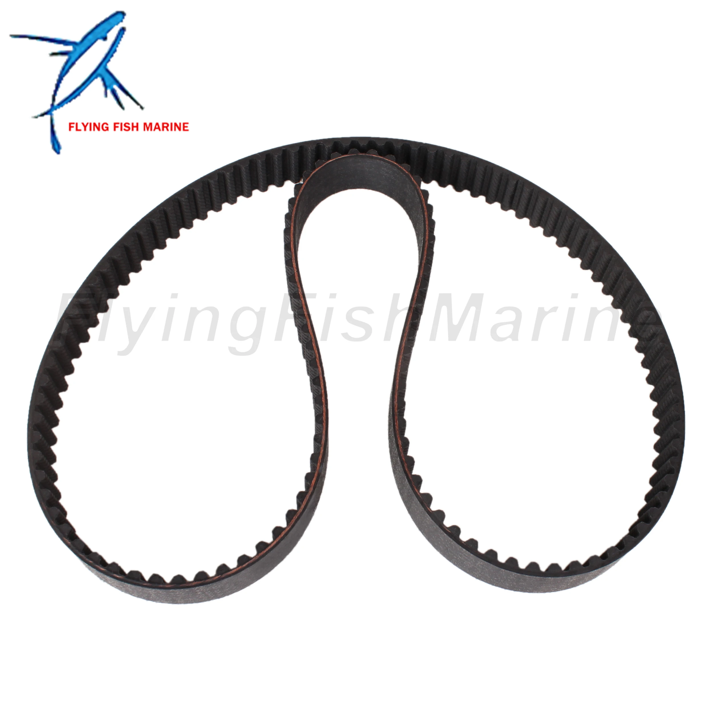 

Outboard Motor 67F-46241-00 18-15131 Timing Belt for Yamaha 4-Stroke 75HP 80HP 90HP 100HP 115HP / 57-804145 for Mercury Mariner