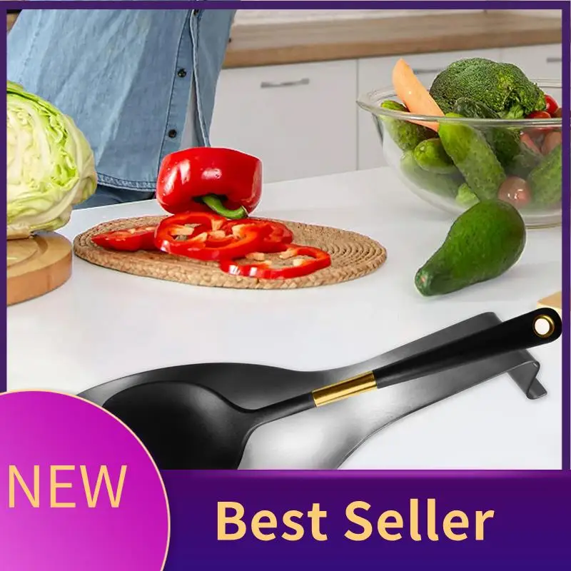 

ABLU-Stainless Steel Spoon Rest,Spatula Ladle Holder, Stainless Steel Utensil Spoon Rest Holder, Brushed Finish