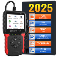 Code Reader OBD2 Scanner Check Engine System Multi-language Support T06 Auto Accessories Battery Tester Car Diagnostic Tool