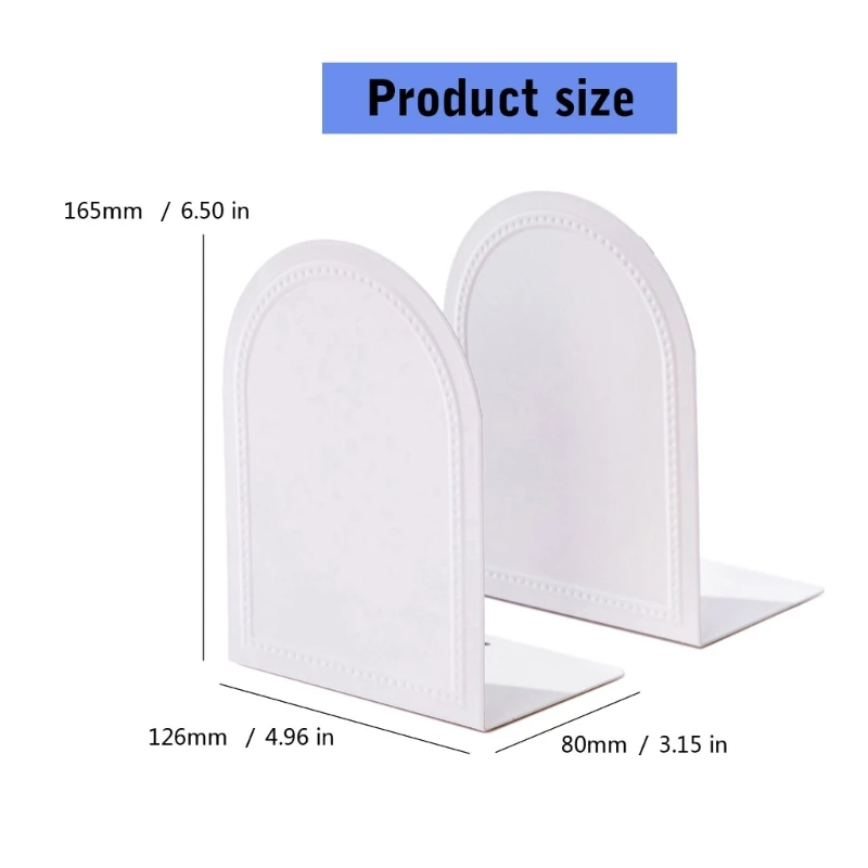 Soportes para libros Sujetalibros en forma L Soporte para libros Sujetalibros decorativos Soporte para libros