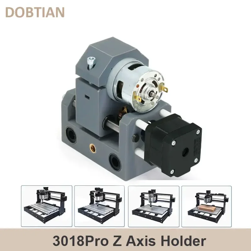 1 Set of CNC 1610 Or 3018 Pro Z Axis Laser Engraving Machine Accessories Part With 775 Motor Mount Clamp Bracket Holder