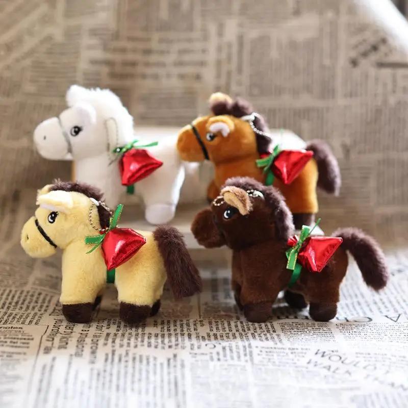 

Sweet Pony Plush Stuffed Keychain Toy, Adorable Bag Pendant, Beautiful Girls Birthday Gift