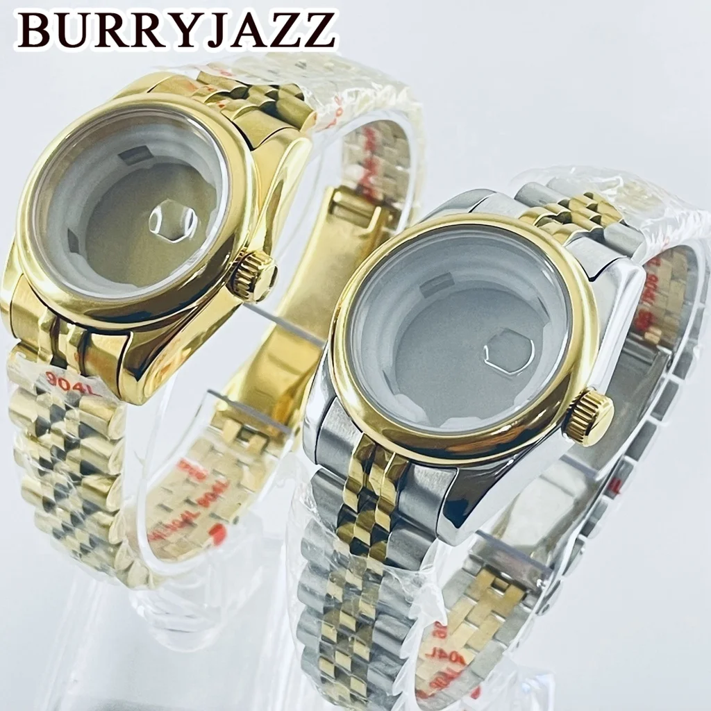 

Водонепроницаемый корпус часов NH05, 31 мм, круглый безель, браслет с пятью звеньями и сапфировое стекло для женщин, для механизмов NH05 NH06