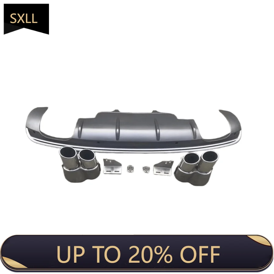 

SXLL Suitable for 13-17 Q5 upgrades to SQ5 rear diffuser with exhaust