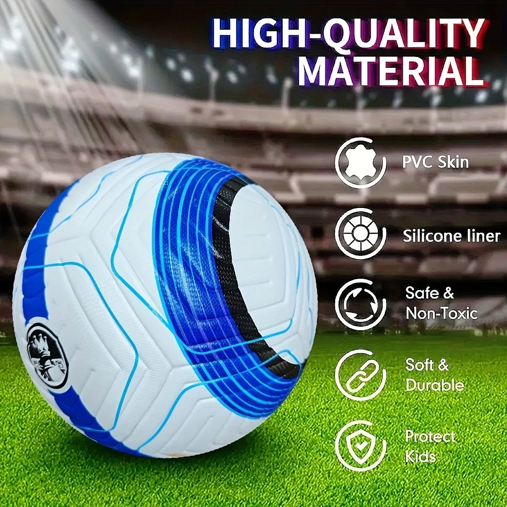

New Soccer Balls Standard Size 5 Seamless Ball PU Material Sports League Match Football Training Balls futbol voetbal