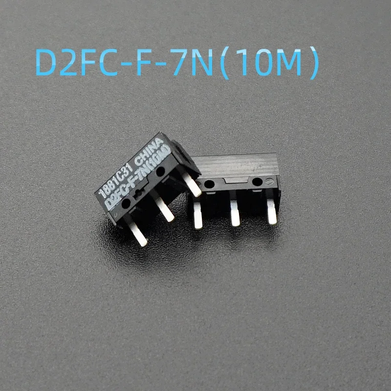 2pcs Original Mouse Micro Switch D2FC-F-7N 10M 20M OF For Logitech G502 D2FC-F-K 50m 60MN D2F-F D2F-01FL D2F-01F-T D2F-F-3-7