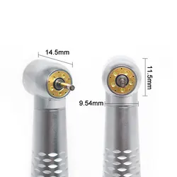 Dental High Speed 5 LED Handpiece Dentist Tips E-Generator Air Turbine B2 M4 Push Button 5 Water Spray Ceramic Bearing Rotor