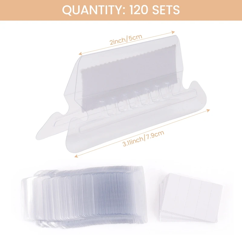 120 Sets 2 Inch Hanging Folder Tabs And Inserts For Quick Identification Of Hanging Files Hanging File Inserts A