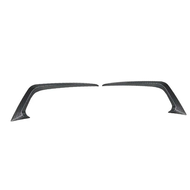 

Front Bumper Wind Knife Decoration Fog Lamp Cover Strips Trim For Ford Fiesta ST MK7 MK7.5 2012-2017