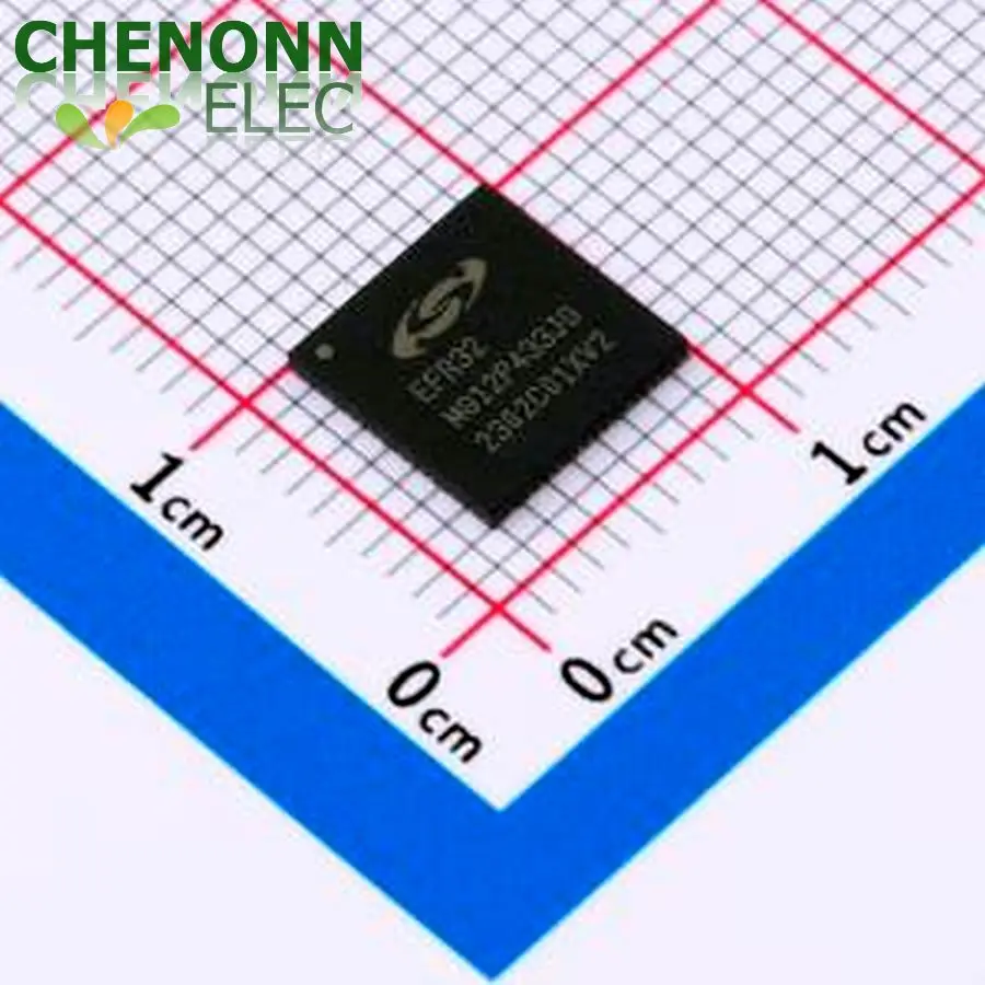 2PCS/LOT EFR32MG12P433F1024GM68-C (Microcontrollers)