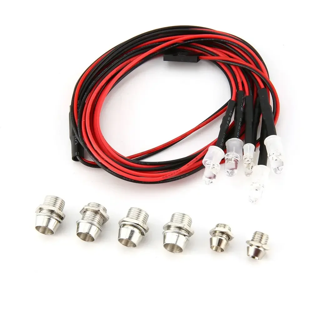 3mm 5mm 8mm 10mm RC Car LED Light Lamp Headlamp Headlight Taillight for 1/10 1/8 1/12 Truck Crawler Drift HSP HPI MN99 MN90 Part