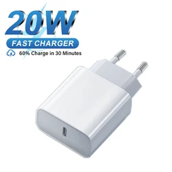 20W Quick Charger For iPhone 11 14 13 12 Pro Max Plus Mini X XR XS USB C Charge For iPad Air Pro Fast Charging Phone Accessories