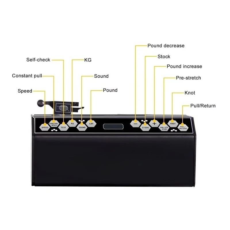 رأس آلة التوتير لتنس الريشة والتنس بالكمبيوتر الصغير S8198 رأس مضرب التوتير #2