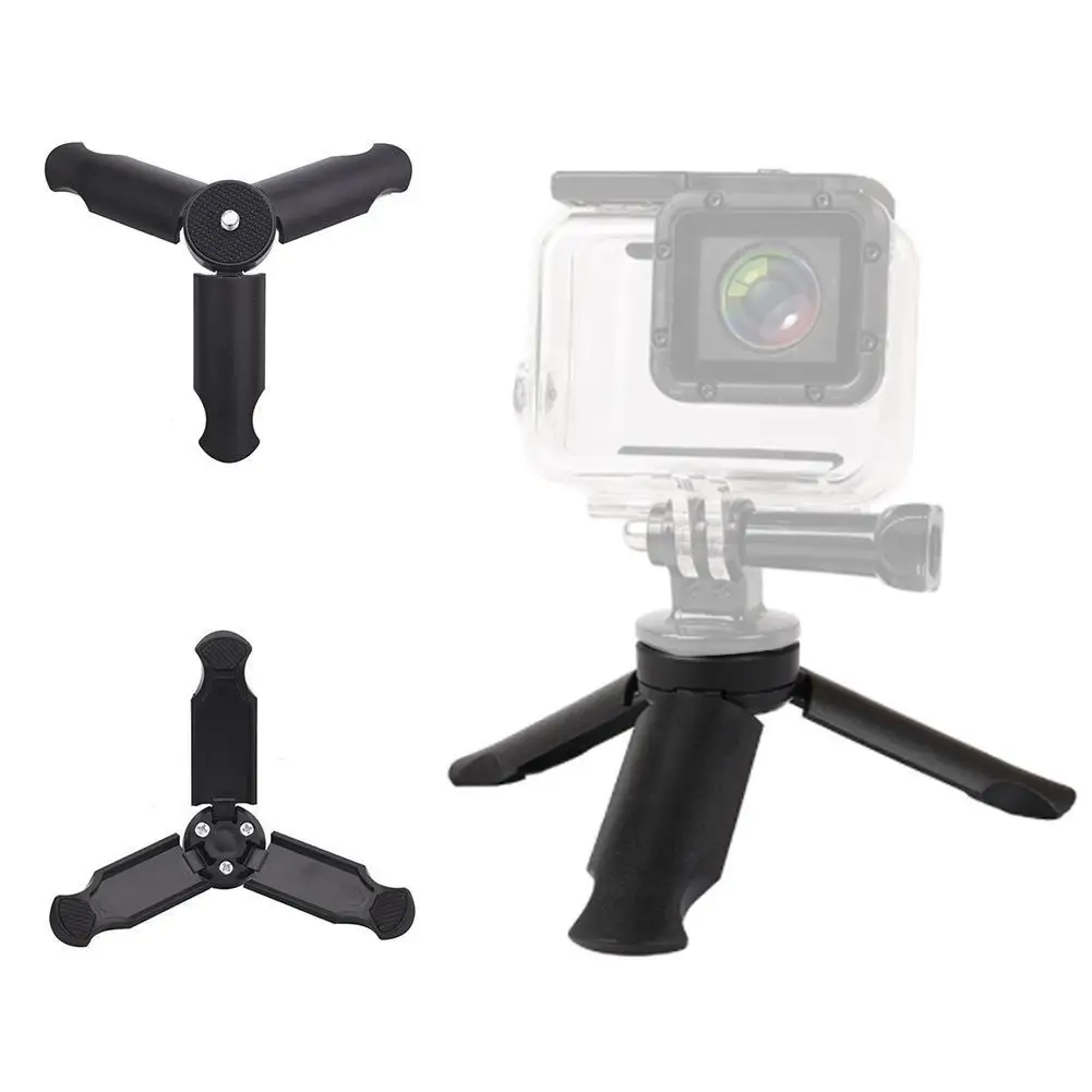 

Portable Tripod For DJI OSMO Camera Bracket Stabilizer Handheld Gimbal Phone Desktop Tripod Holders Firm Action Camera Bracket