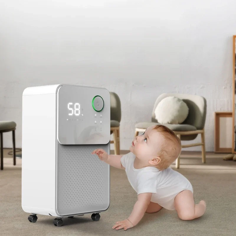 SJ-125E-T مزيل الرطوبة الصامت غرفة نوم المنزل الذكية مجفف استرطابي المنزل الصغيرة الطابق السفلي مزيلات الرطوبة مزيلات الرطوبة والمجففات