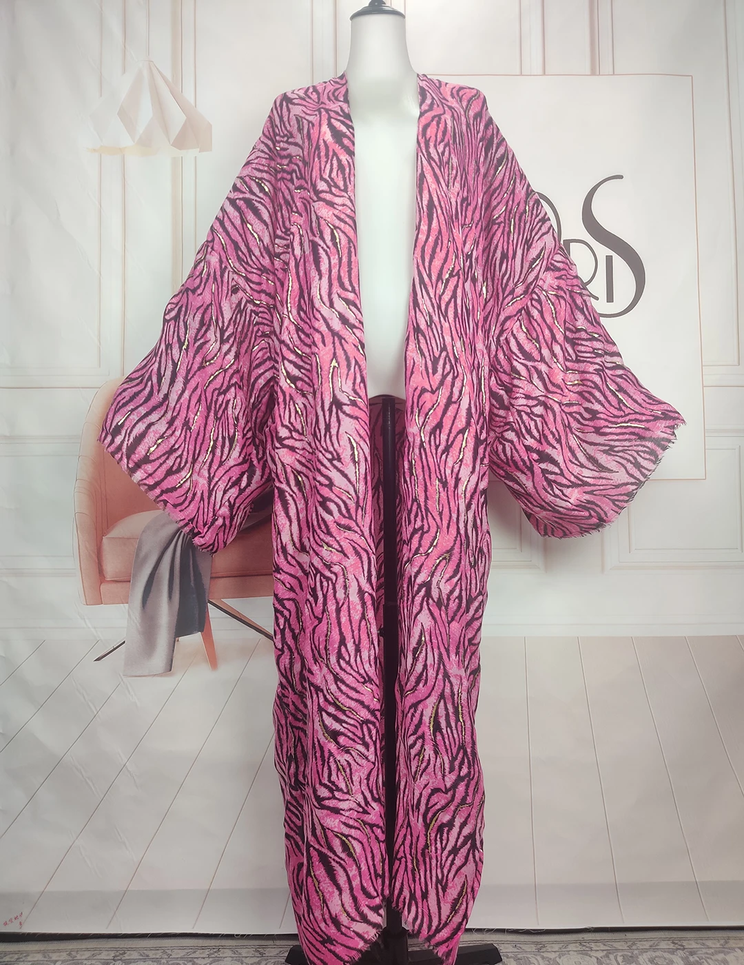 Autumn Fashion African Bloggers Floral Cotton Loose Kimonos Causal Boho Europe Designer Swimwear Long Cardigans For Holiday image 3