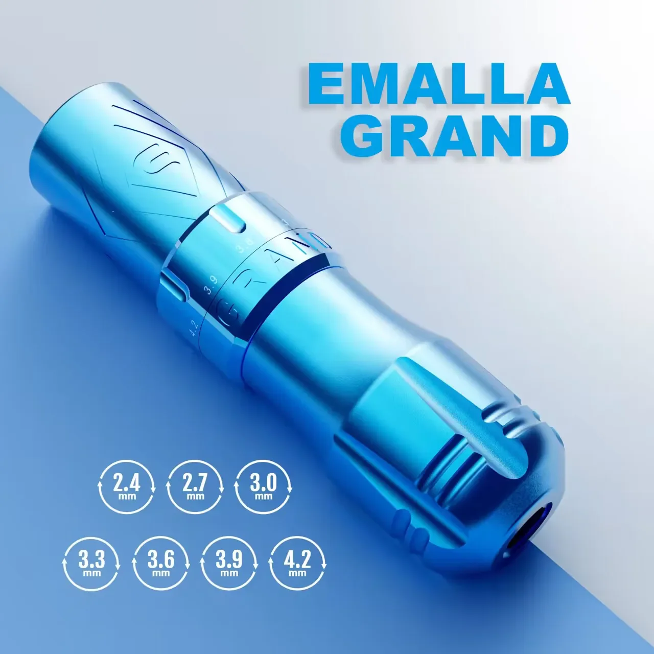 EMALLA G3 Tattoo-Maschine Kabelloser Tattoo-Stift mit Akku Bürstenloser Motor 7-stufiger Tattoo-Stift für Tätowiernadeln – Detail 10