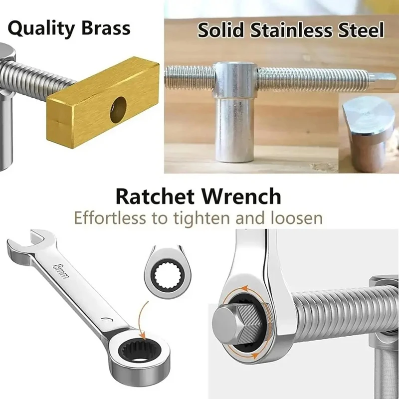 งานไม้เดสก์ท็อปคลิปปรับได้อย่างรวดเร็วคลิปยึดยึด Vise Benche Vise Benche FIXTURE เครื่องมือหนีบ