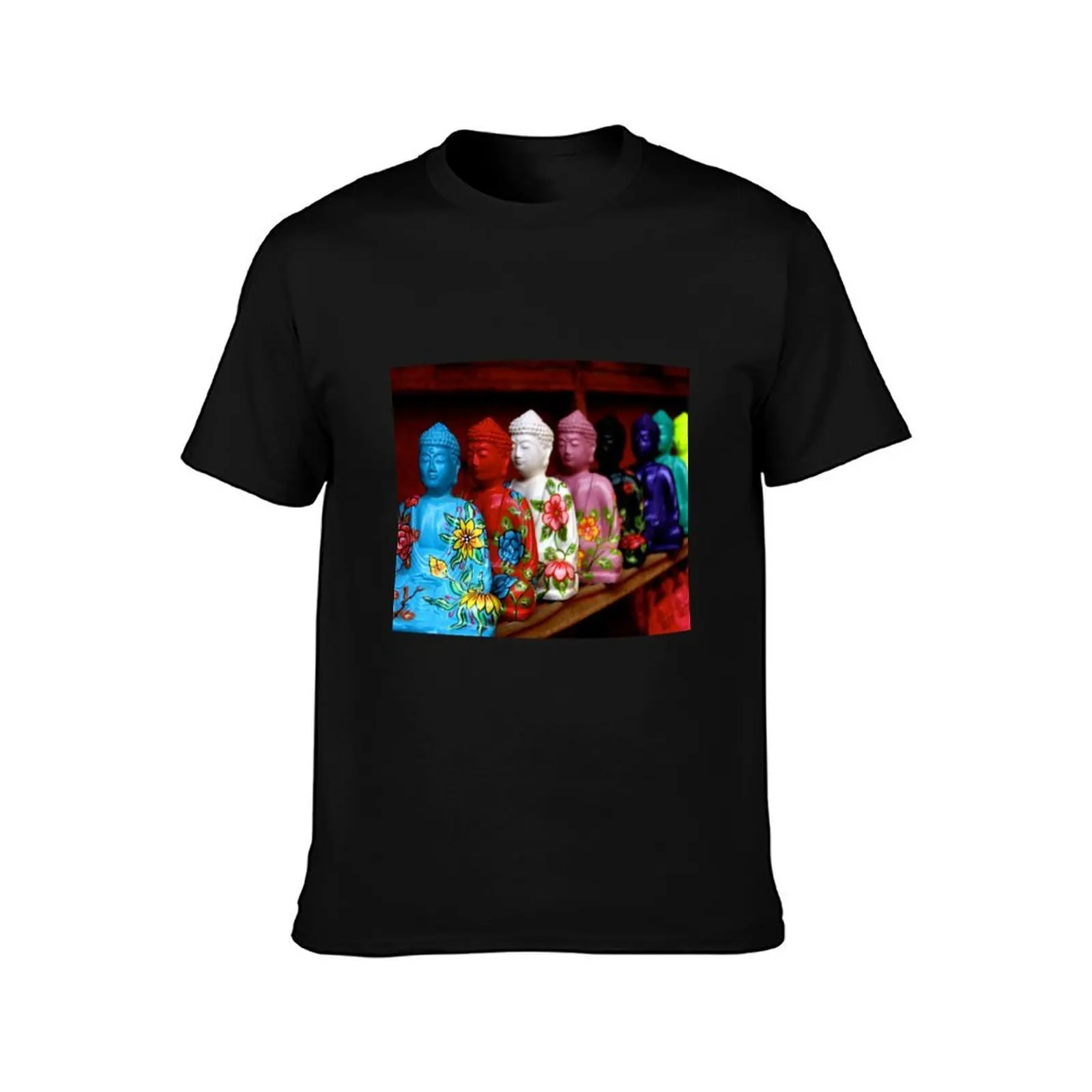 Buddha Bar T-Shirt Summer Casual Cotton Tee Oversized Streetwear Tops Vintage Graphic Print Loose Fit Short Sleeve