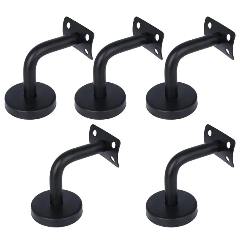 3/5pcs Stainless Steel Handrail Bracket Wall Mounted Bracket Support Hand Rail Stair Railing Guardrail Accessories