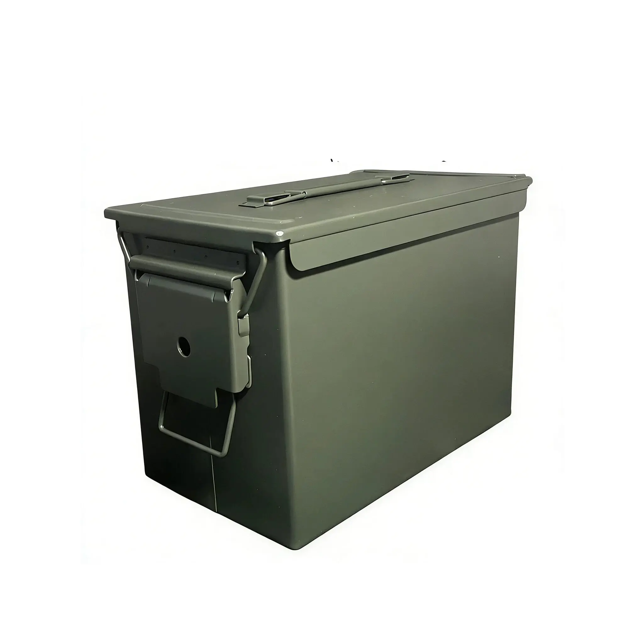 Military Green Olive Green Iron Box NATO American 12.7mm 7.62mm Material Box Miscellaneous Storage Safe Box view 3