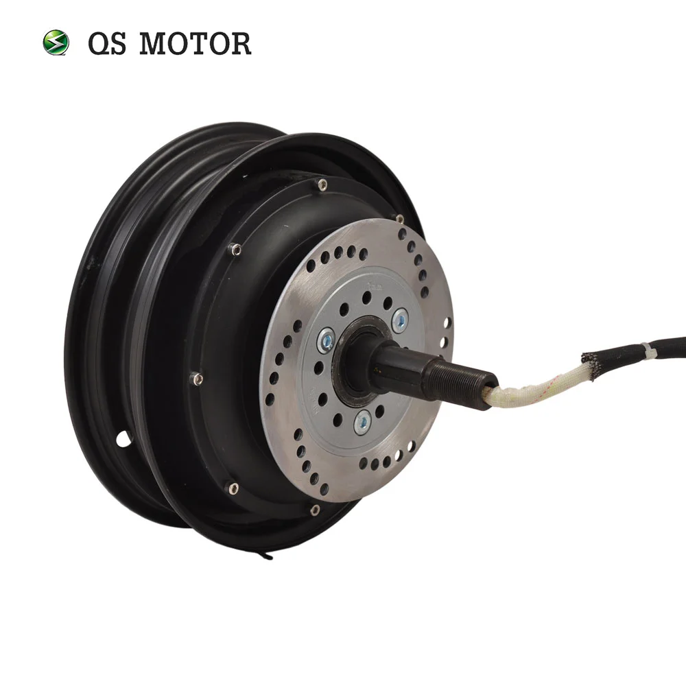 QS 10-Inch 1500W 205 45H V2 Brushless DC Electric Scooter with Single Shaft Hub Motor New Condition