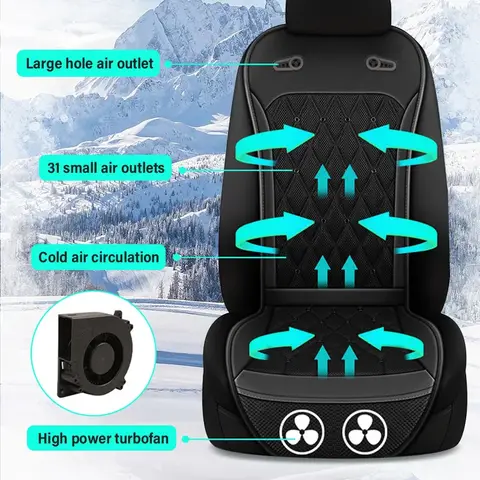 8 best sales cooling car seat - №8