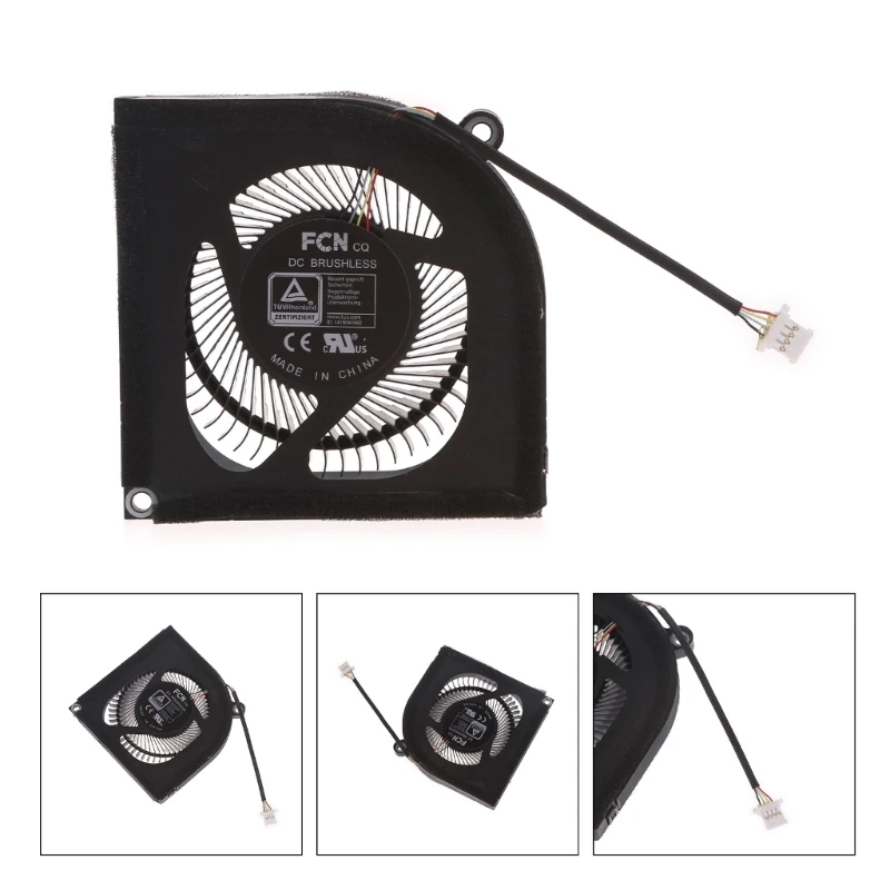 1 disipador de calor para ordenador portátil para Acer Predator 300 FNAT PT315 ventilador de refrigeración de CPU 5V