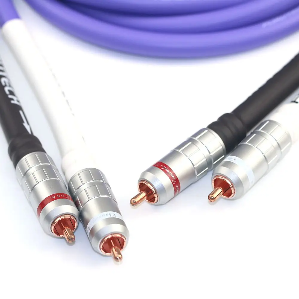 Japan original FURUTECH flagship FA-αS22 OCC audio signal cable 2RCA CD power amplifier cable AV copper RCA audio  video cable