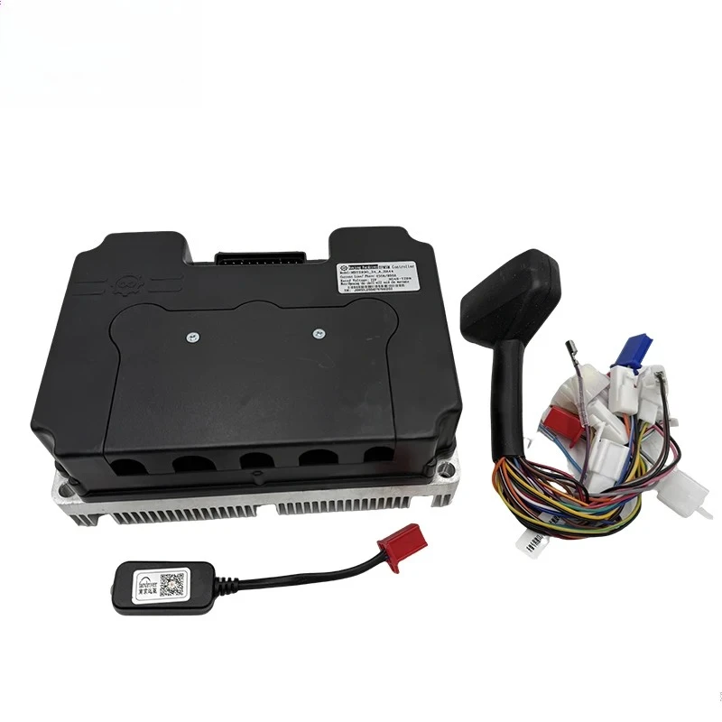 QS165 10KW V3 60H 1:2.37 Gearbox PMSM Mid Drive Motor with Fardriver ND721000 Controller for Off-road Moped Lightbike