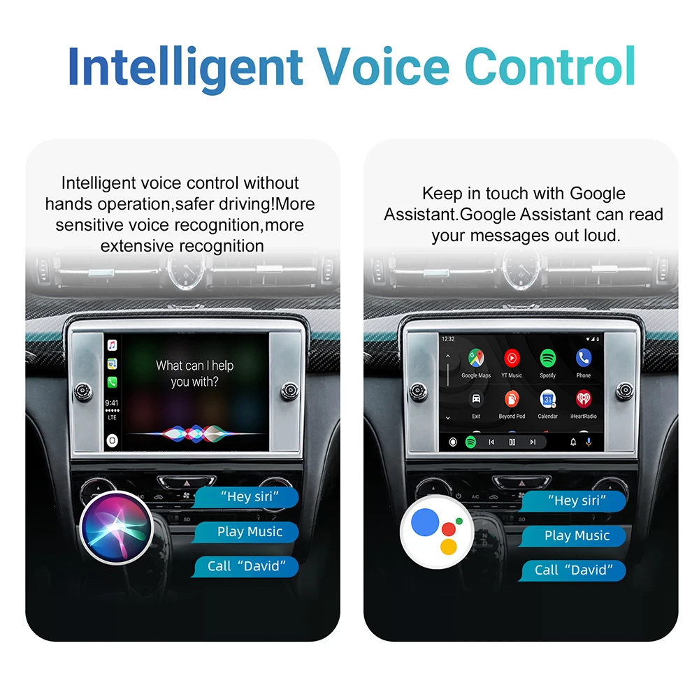 صندوق فك التشفير اللاسلكي CarPlay Android Auto لواجهة Maserati Quattroporte Ghibli CarPlay