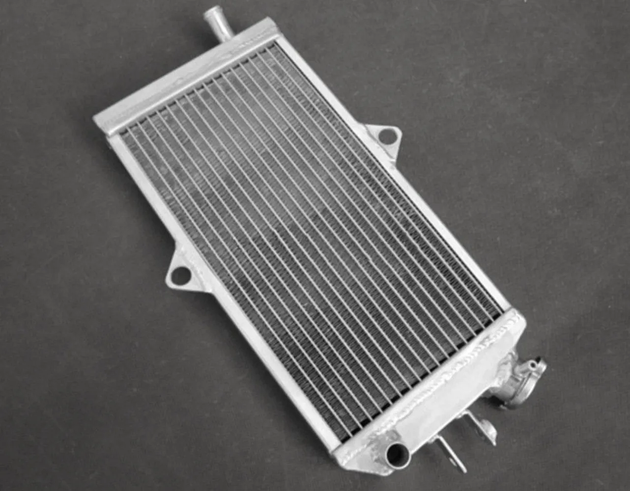 For Suzuki Quadracer 250 LT250R 2x4 1985-1992 Aluminum Radiator Cooler Cooling Coolant 1985 1986 1987 1988 1989 1990 1991 1992