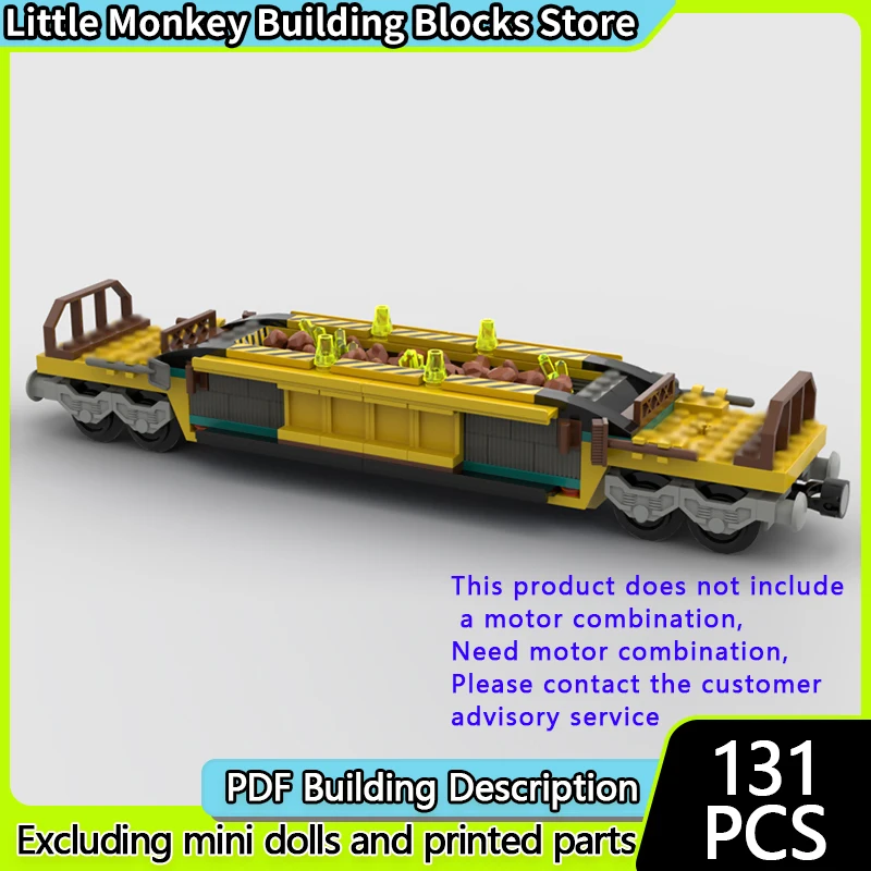 

City Car Model MOC Building Bricks Underground Train Open-Top Car Modular Technology Children Holiday Gifts Assemble Toys Suit
